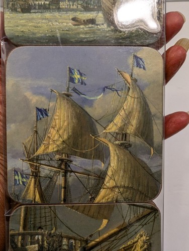 Nuevo posavasos Vasa 1628 6 Glasunderlagg respaldo de corcho - Imagen 7 de 12