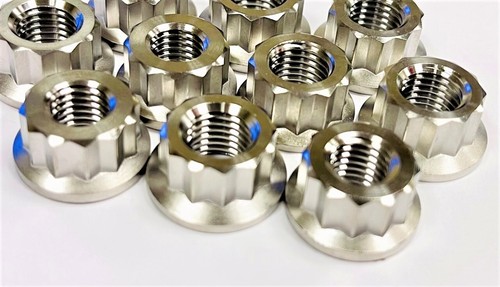 Banshee Pro Design Cool Head Studs TITANIUM PD909 Billet Head Stud Nuts Kit Set - Picture 7 of 24