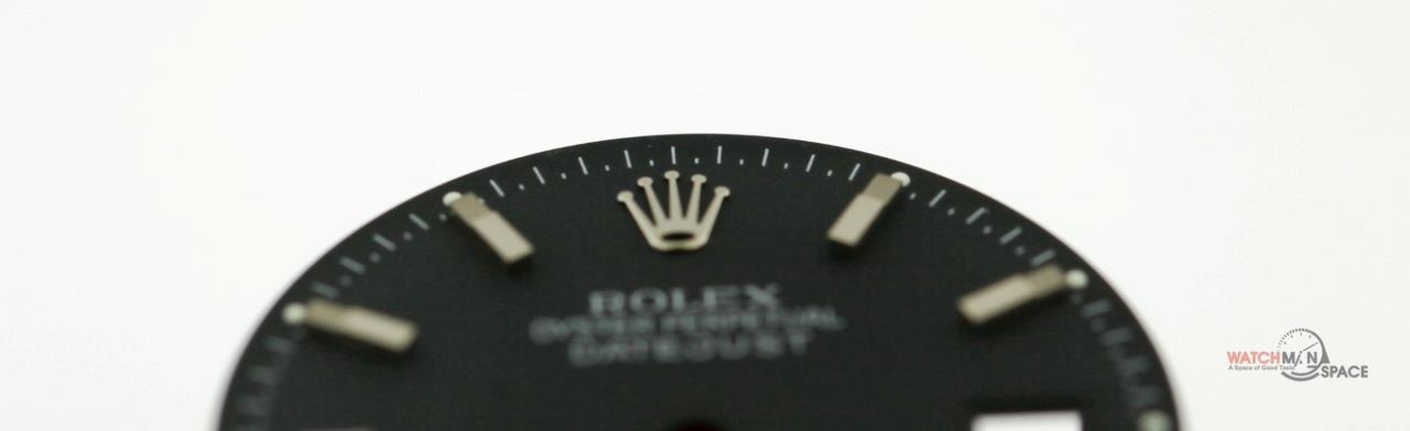 Original Men's Rolex Datejust Turn-O-Graph 116264 Black Stick Dial Stainles #D37 image 3