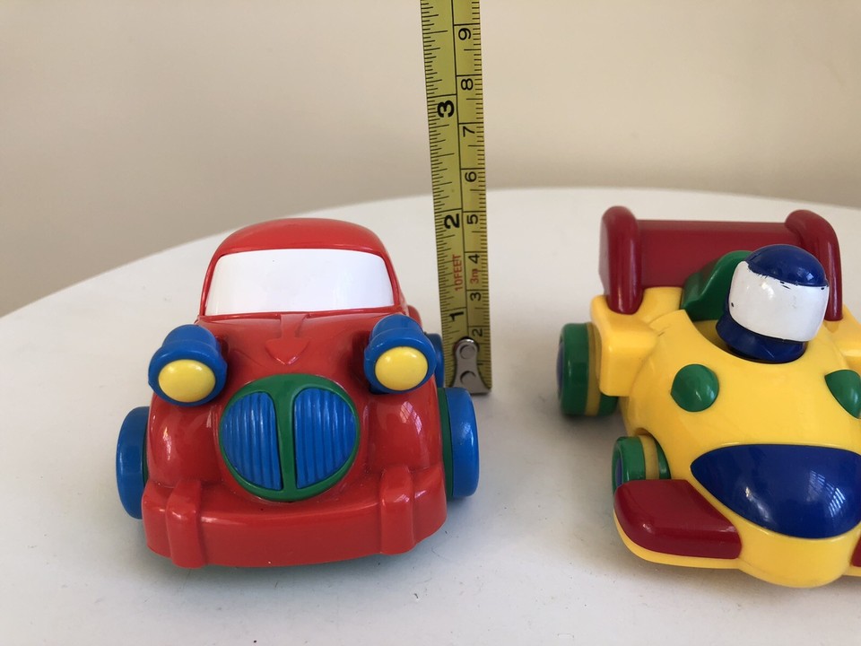 3 X Baby Plastic Car Train Race Car Toy Moving Lights Moving Driver