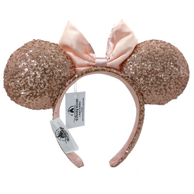 Champagne Gold 2024 Minnie Ears Disney. Parks Mickey Mouse  display picture 1
