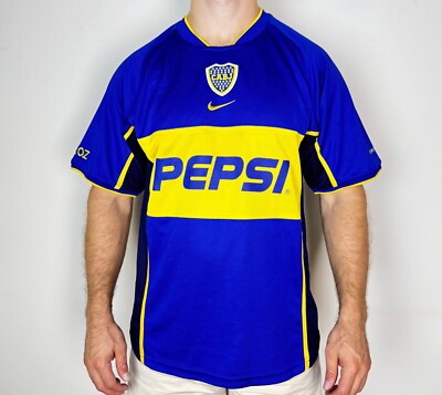 NIKE Boca Juniors 2003 ジャケット　選手支給モデル　新品 NIKE Boca Juniors 2003 ジャケット 選手支給モデル 新品 - メルカリ