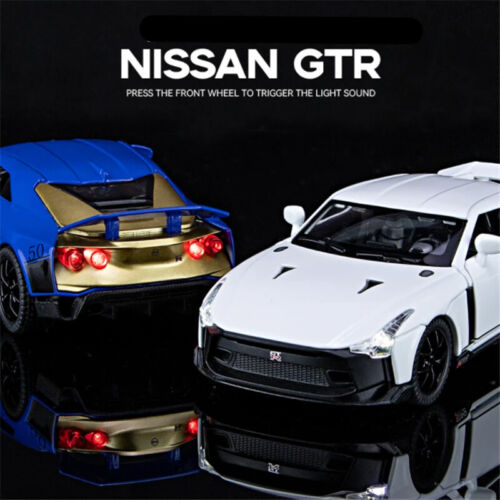 1:32 Nissan GTR GTR50 Aleación Coche Deportivo Modelo Diecast Juguete Vehículo Coche de Carreras Sonido - Imagen 6 de 25