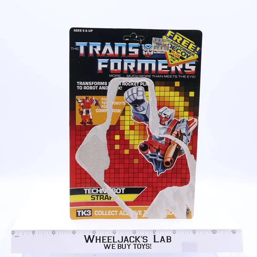 Strafe Cardback 1987 Vintage Hasbro G1 Transformers Action Figure