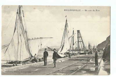 Algeria Philippeville A Corner of the Port