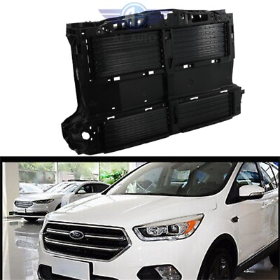 Air Shutter Front Bumper Radiator Support Grille w/Motor For 2020-23 Ford Escape