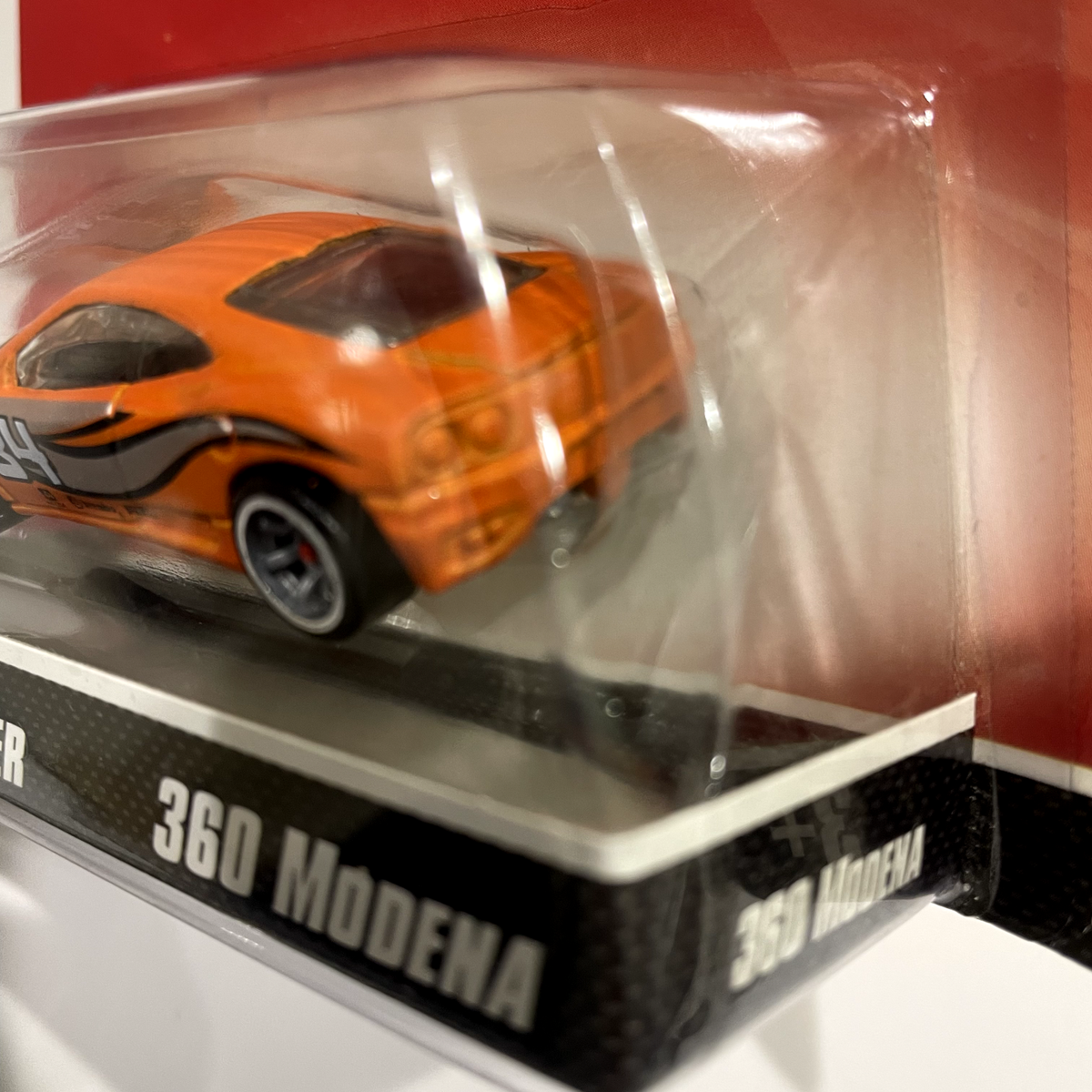 Hot Wheels FERRARI 360 MODENA マットオレンジ Hot Wheels Ferrari Racer 360 MODENA Orange #34 New old stock
