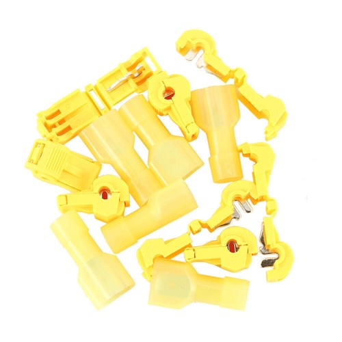 60pcs T-Tap Wire Connectors Electrical Spade Terminal Quick Splice Disconnect US - Picture 9 of 12