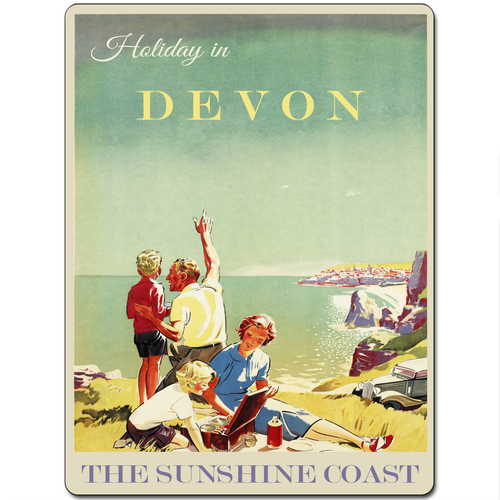 Vintage Classic Retro Tourism Holiday Travel Advert Poster Metal Sign 15 x 20cm - Picture 19 of 100