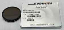 SEMROCK FF01-546/6-25 BrightLine BANDPASS FILTER Single-Band IDEX FL-004610