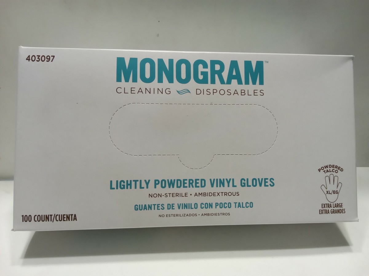 Disposable Gloves Monogram Nitrile Gloves 250 MONOGRAM