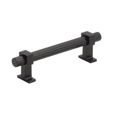  Cabinet Pull  Matte Black  3-3/4 inch 96 mm Center to Center  Carrigan ...