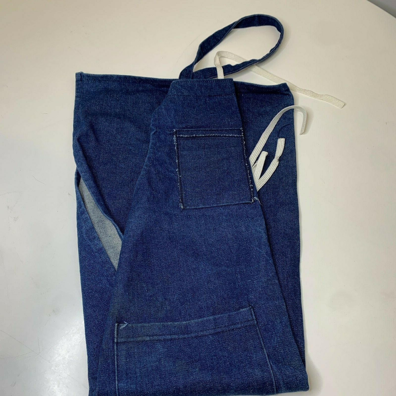 Купить vintage denim jean shop apron 