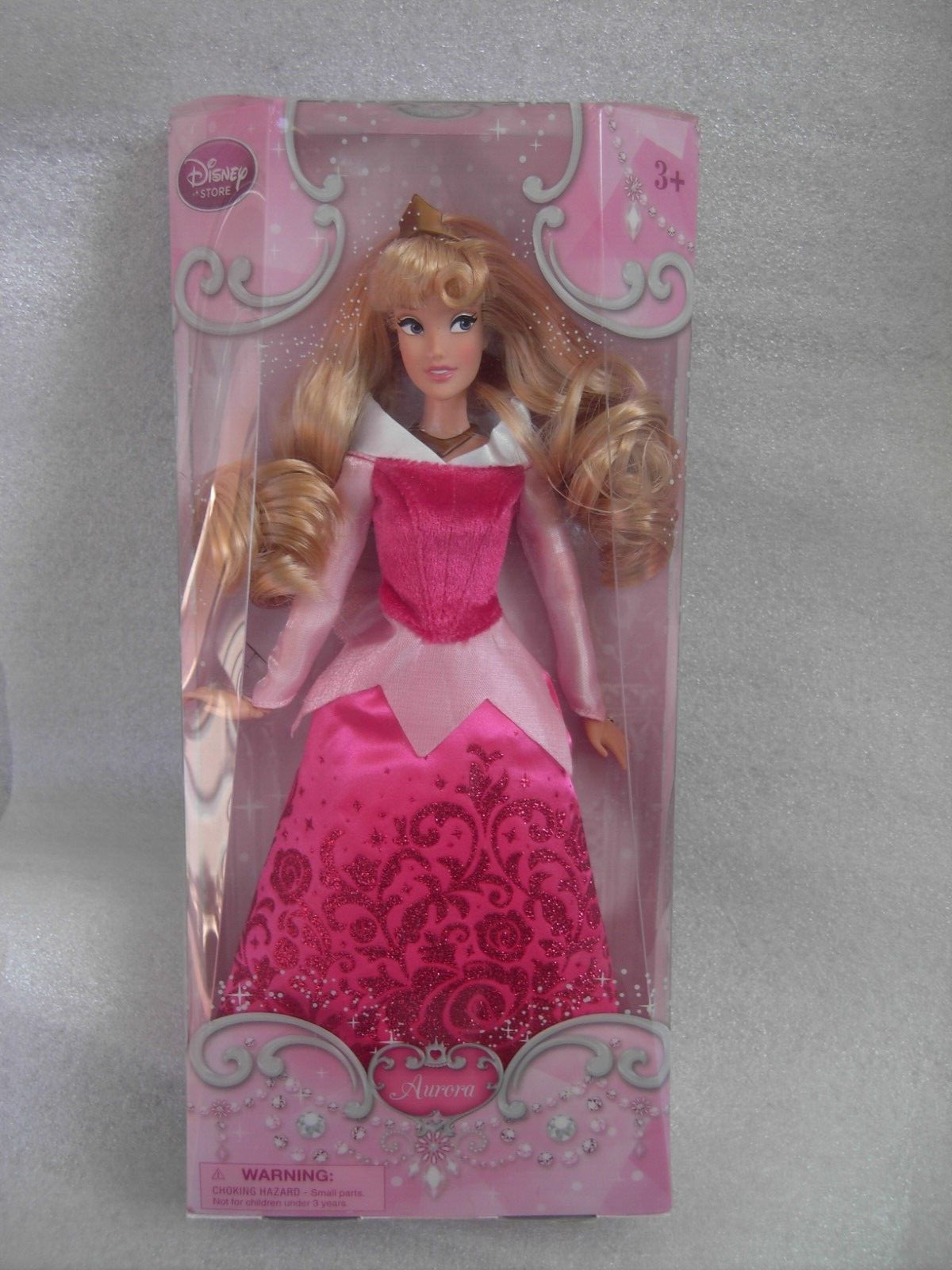 DISNEY CLASSIC DOLL PRINCESS AURORA BELLA ADDORMENTATA 2014 NRFB COLLEZIONISTI