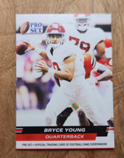 BRYCE YOUNG Rookie Card 2022 Pro Set RED Parallel Alabama Carolina Panthers