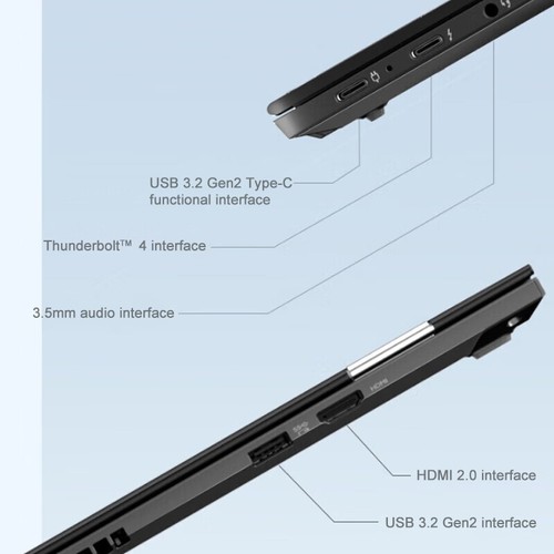 Ordinateur portable gamer Lenovo ThinkPad T14p, 14 pouces 32 Go + 1 To, IntelCore i5-13500H 12 cœurs - Photo 7/17