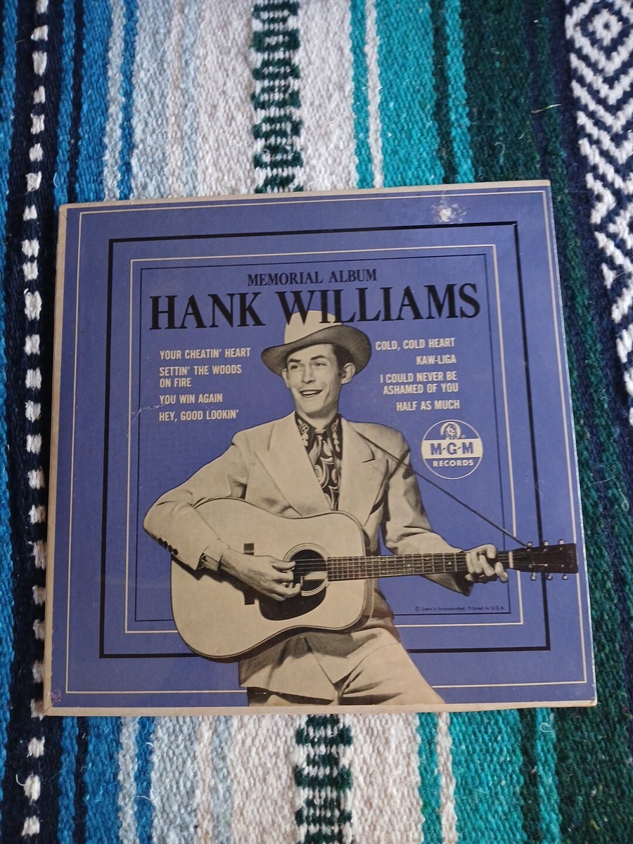 張本　勲　アルバム Hank Williams•Memorial Album ☆SEALED☆ 10