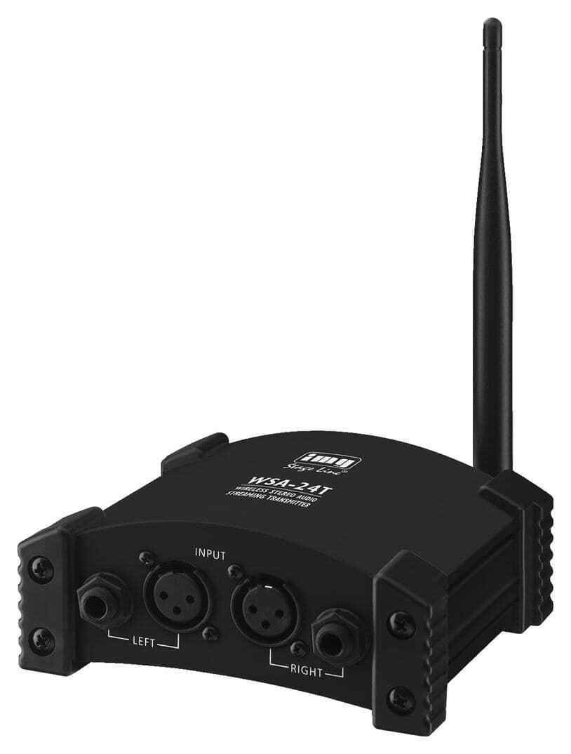 IMG WSA-24T Stereo Funk Sender 2,4 GHz FHSS-Technik Analoger Line-Pegel-Eingang