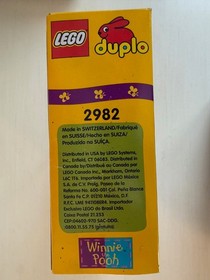 Lego Duplo Winnie the Pooh EEYORE'S BIRTHDAY SURPRISE #2982 Vintage Retired