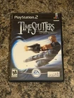 TimeSplitters Future Perfect PS2 Complete CIB Tested Working Light Scratches