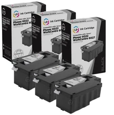 LD Compatible Xerox 106R02759 3PK Black Toner Cartridges for 6022/6028