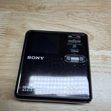 Sony MZ-M100 Hi-MD Portable Recorder, Bright Screen , Working Perfect