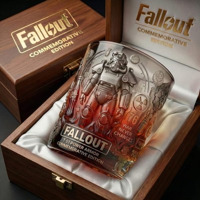 Fallout Commemorative Whiskey Glass