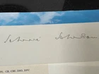 Johnnie Johnson pencil signed Battle of Britain RAF WW2