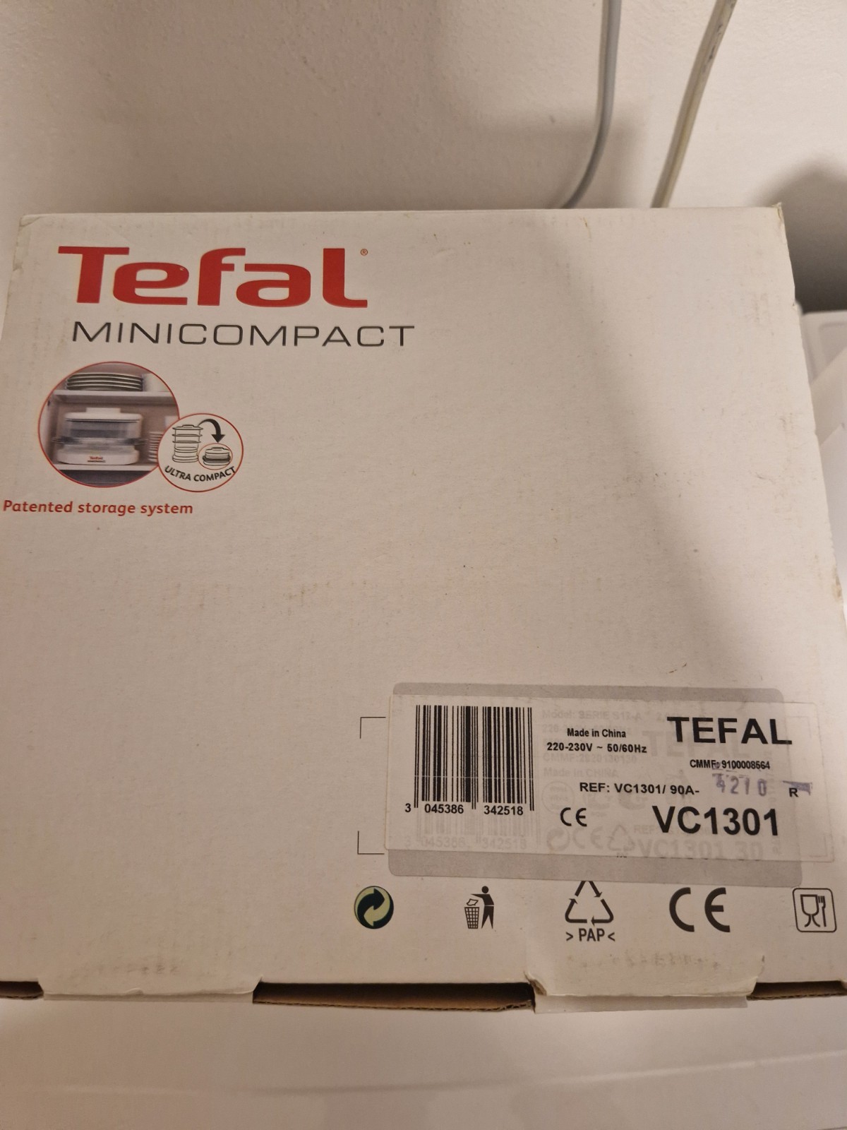 Tefal Dampfgarer Minicompact - Schonende Gesunde Zubereitung