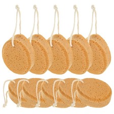 10Pcs Reusable Baby Bath Sponges Natural Seaweed Honeycomb Shower Sponge