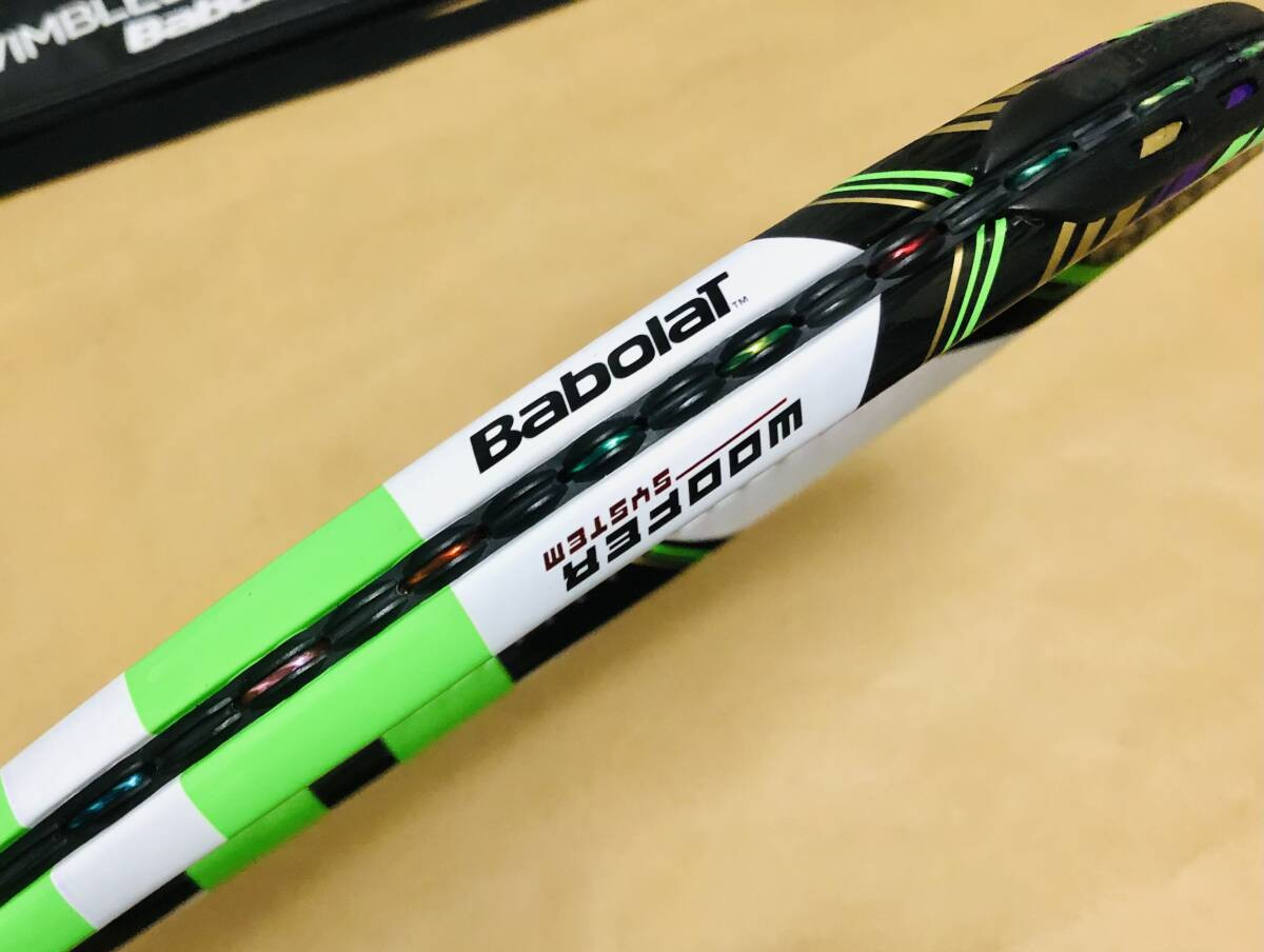 【限定カラー】Babolat Pure Strike Wimbledon Babolat Pure Strike 16x19 Wimbledon Tennis Racquet