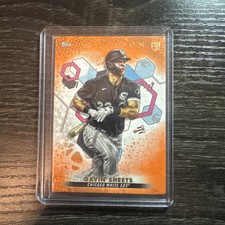 2022 Topps Inception Orange /50 Gavin Sheets #58 Rookie RC