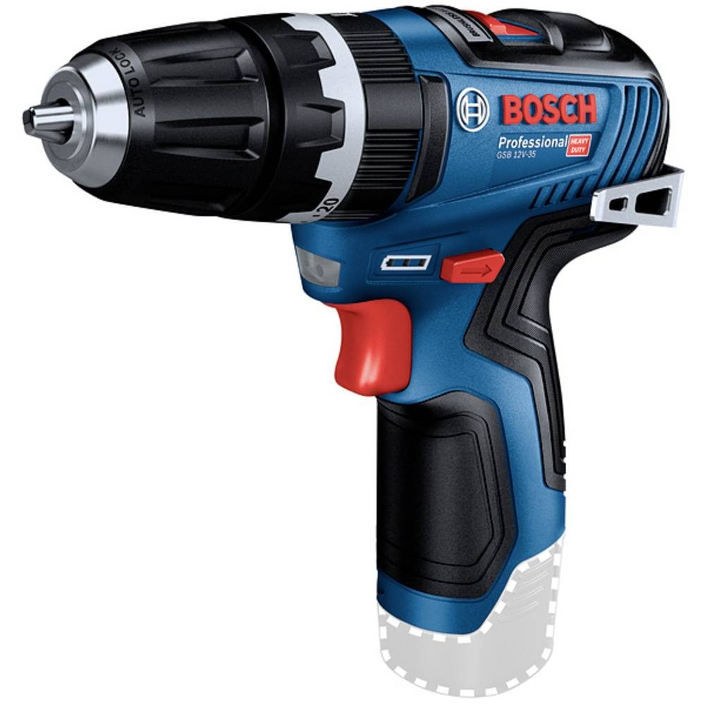 Perceuse à percussion sans fil Bosch GSB 12V-35 machine nue pour perçage maçonnerie