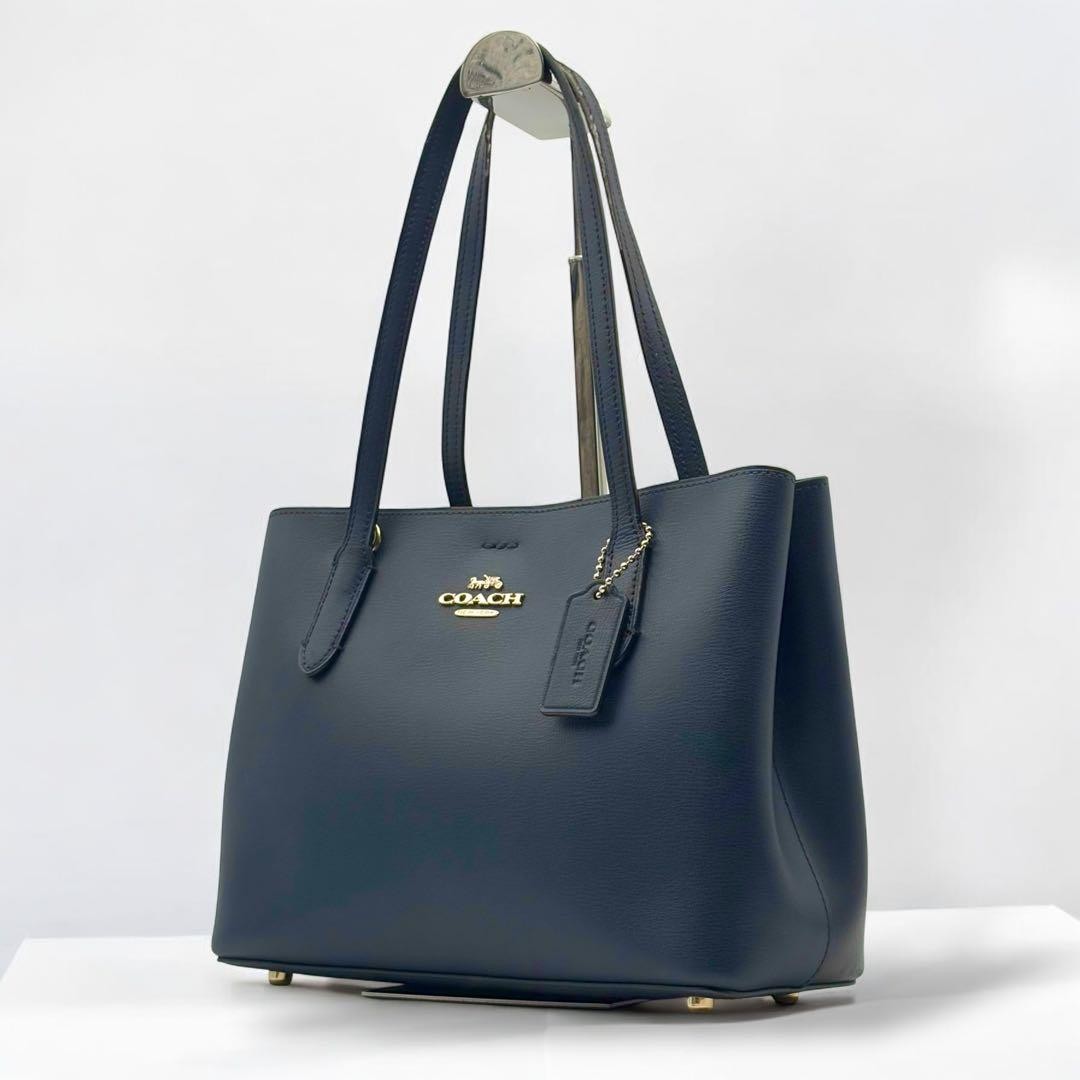 Coach Navy PVC Authentic Tote Bag G07152241