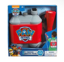 PAW PATROL WATER Gun RESCUE PACK-BLASTS OVER 30ft -Age 3 New In Box Sealed C5