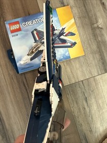 LEGO CREATOR: Blue Power Jet (31039) with instructions Comes With What Is Seen