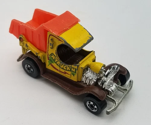 1977 Vintage Hot Wheels Truckin' Dumpin' A Truck Ford Blackwall Hong Kong
