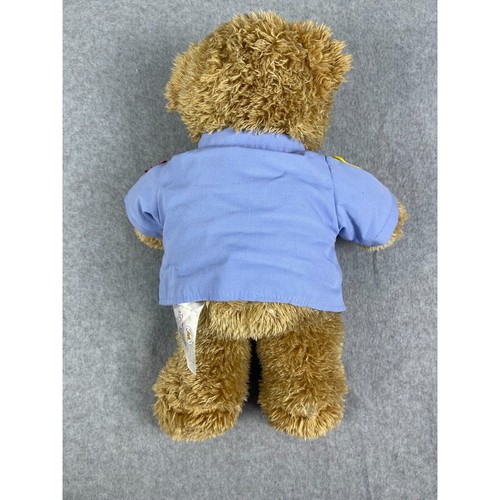 Build A Bear Police Officer Bear Plush Stuffed Animal 14" - Picture 4 of 5