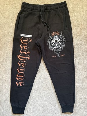 Bad Omens Dethrone Joggers Size Large Fair Condition