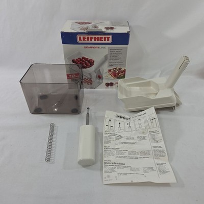 Leifheit ComfortLine Cherry Pitter Fruit Stoner Germany D-56377 IN BOX Cherrymat