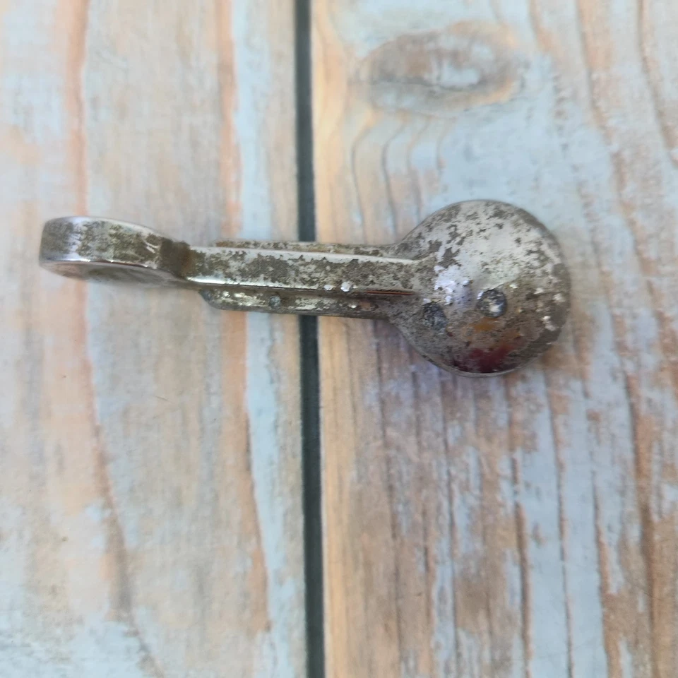 Jaguar XK150 420 LH Driver Quarter Window Light Catch Assembly Latch 3pc Chrome - Image 2 of 4