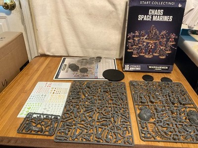 Games Workshop Warhammer 40000 Start Collecting Chaos Space Marines NEW OPEN BOX