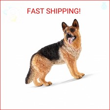 Schleich Farm World, Realistic Animal Toys for Boys and Girls, German Shepherd D