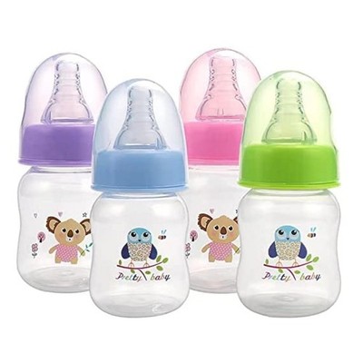 2oz 60ml AntiColic Baby Bottles for Newborns BPAFree Vented Feeding 4 PCS
