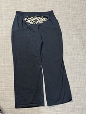 Harley-Davidson Y2K Black Sweatpants Unisex Size 2XL 2005