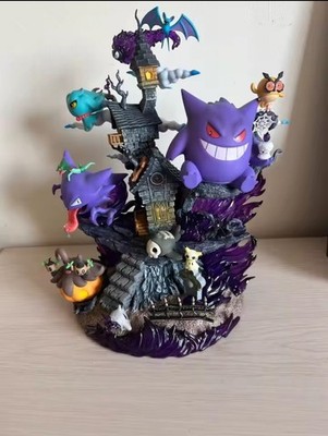 Pokemon figure Gengar evolution collection model statue