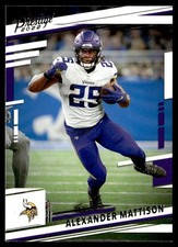 2022 Panini Prestige Alexander Mattison Minnesota Vikings #191