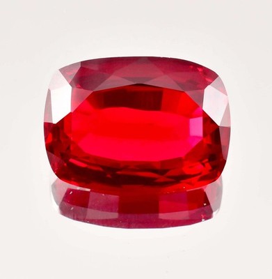 AAA 20 x 14 mm Flawless Mogok Blood Red Ruby GIT Certified Loose Gemstone