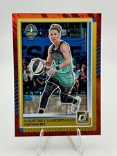 2025 Donruss WNBA #34 Courtney Vandersloot Red Lava #/399
