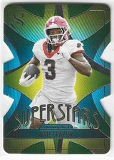 Nate Frazier 2025 Panini Silhouette Superstars Die-Cut Georgia $1.50 SHIPPING